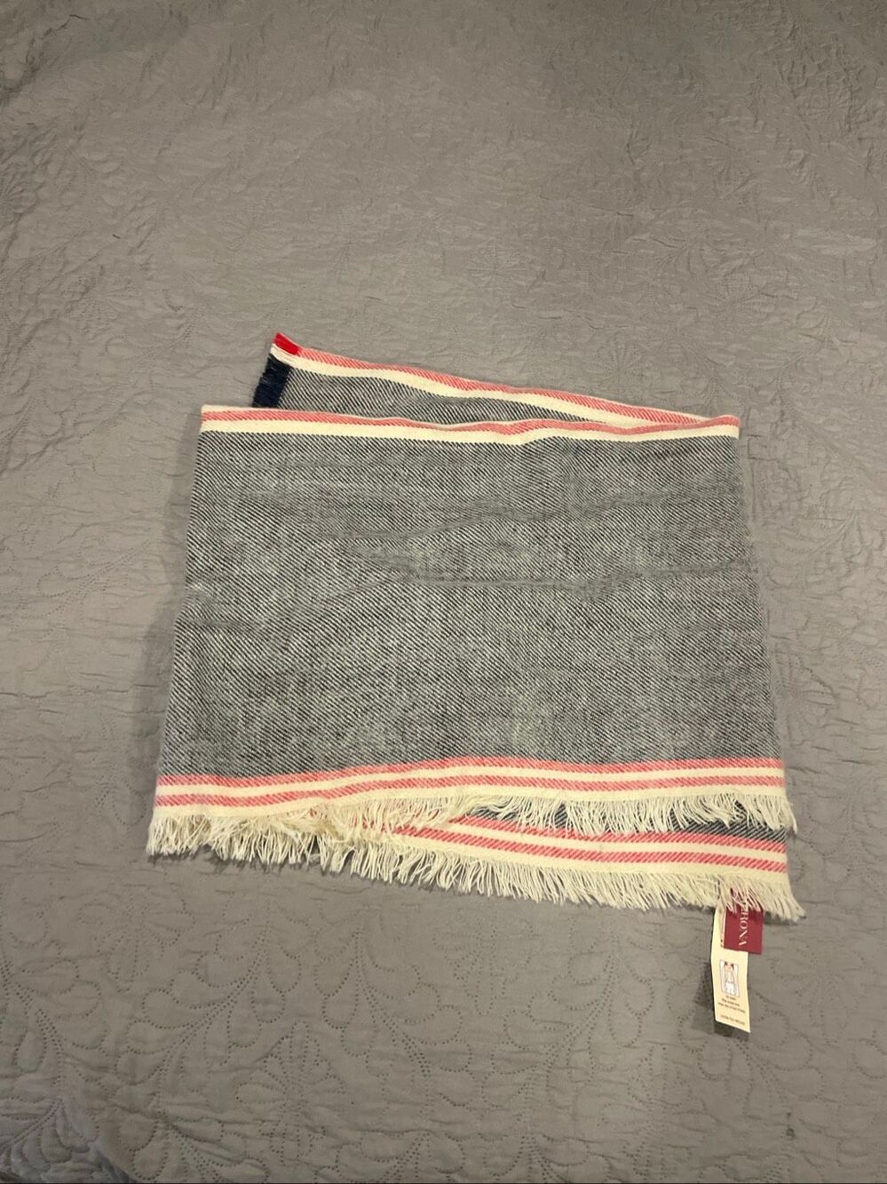 Merona Navy Blanket Scarf New